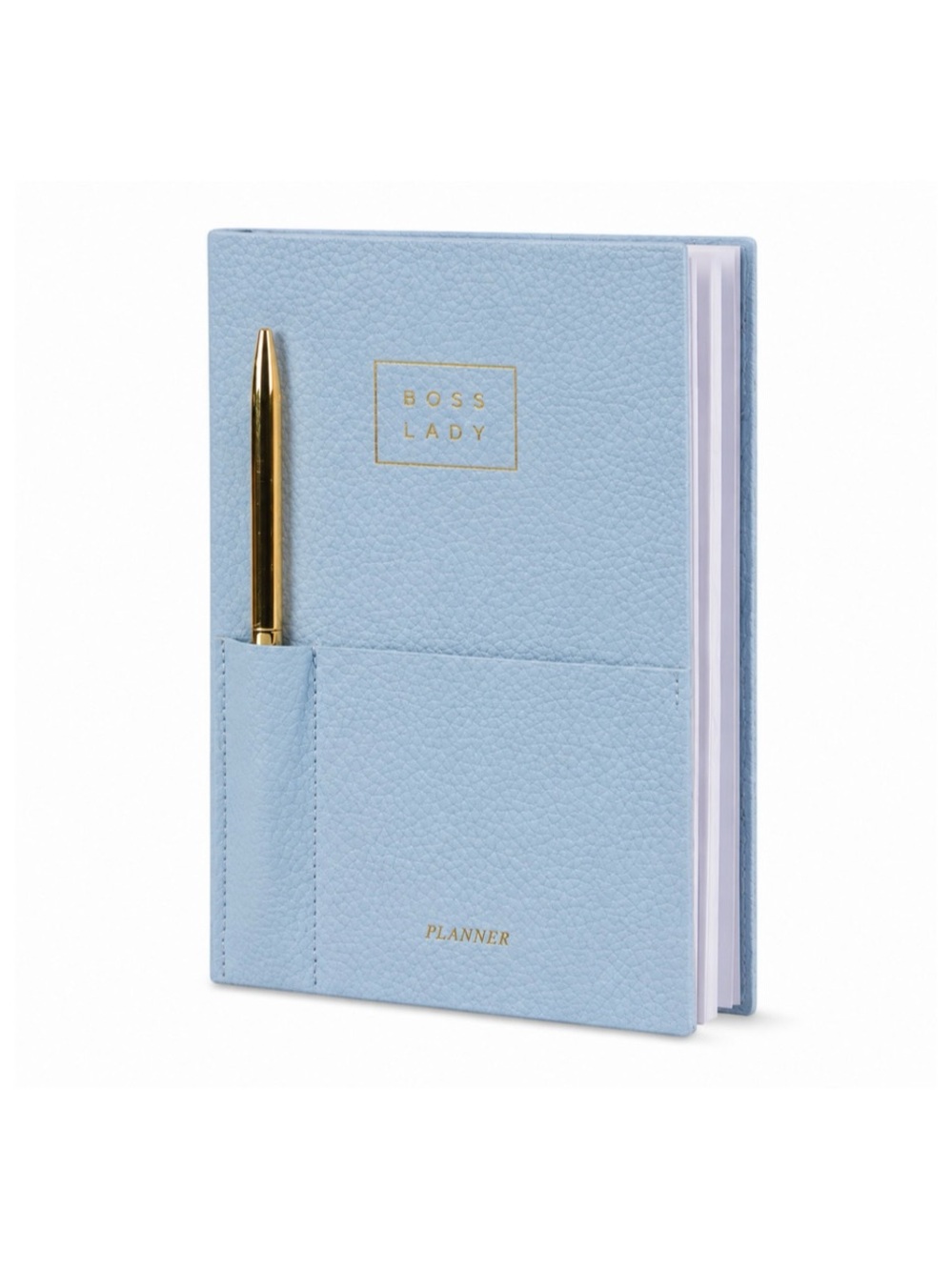 BOSS LADY Blue  Planner with Pen Pocket 🆕